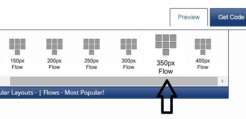 350 Flow Template For Single Product Displays