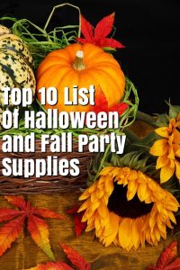 Top 10 List Of Halloween and Fall Party Supplies
